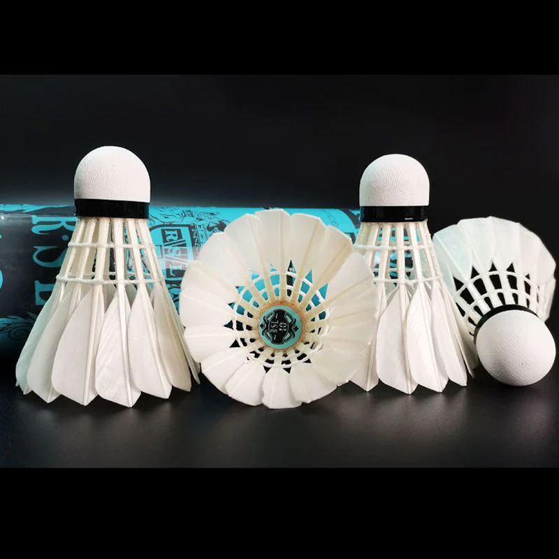 RSL 12 PCS RSL 10 Practice Badminton Goose Feather Badminton Shuttlecock - Image 3
