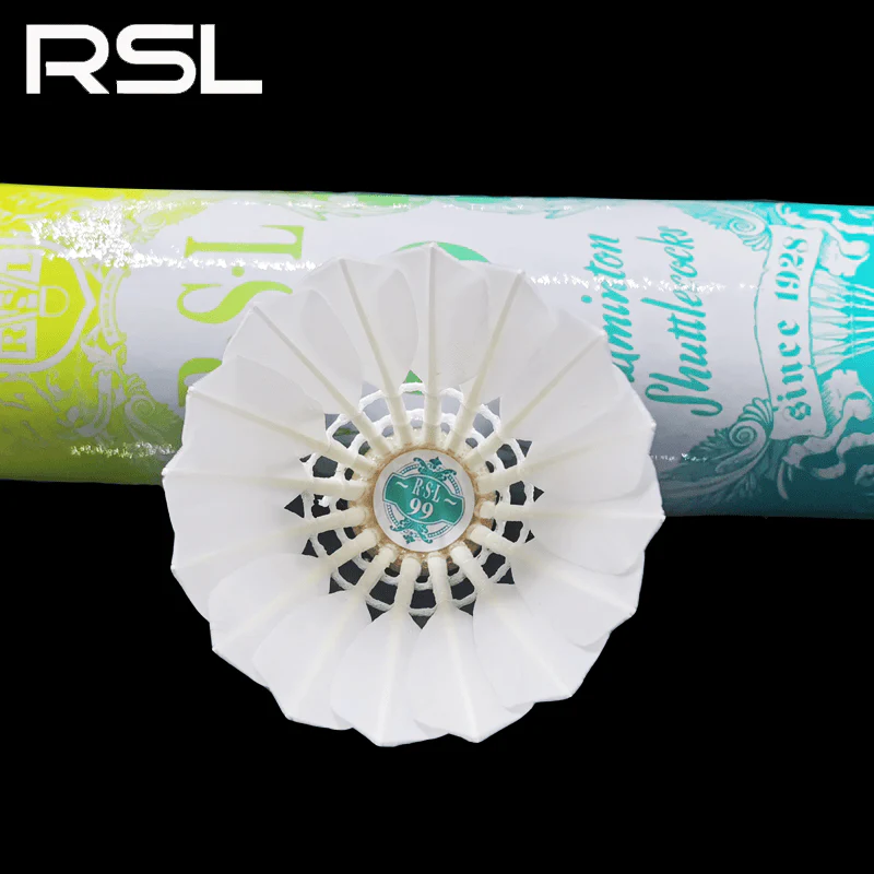 RSL 12 PCS RSL 99 Badminton Duck Feather Badminton Shuttlecock - Image 2