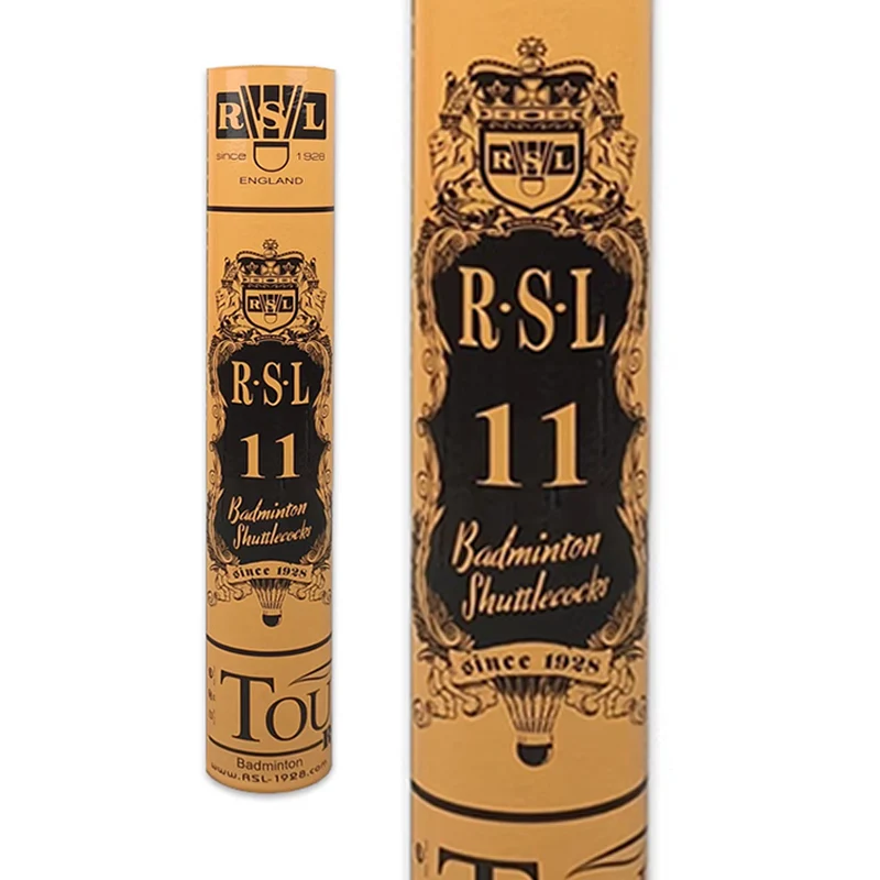 RSL 12 PCS RSL11 Ultimate Badminton Goose Feather Badminton Shuttlecock - Image 2