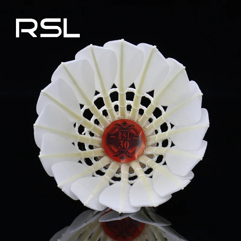 RSL 12 PCS RSL30 Ultimate Badminton Goose Feather Badminton Shuttlecock - Image 3