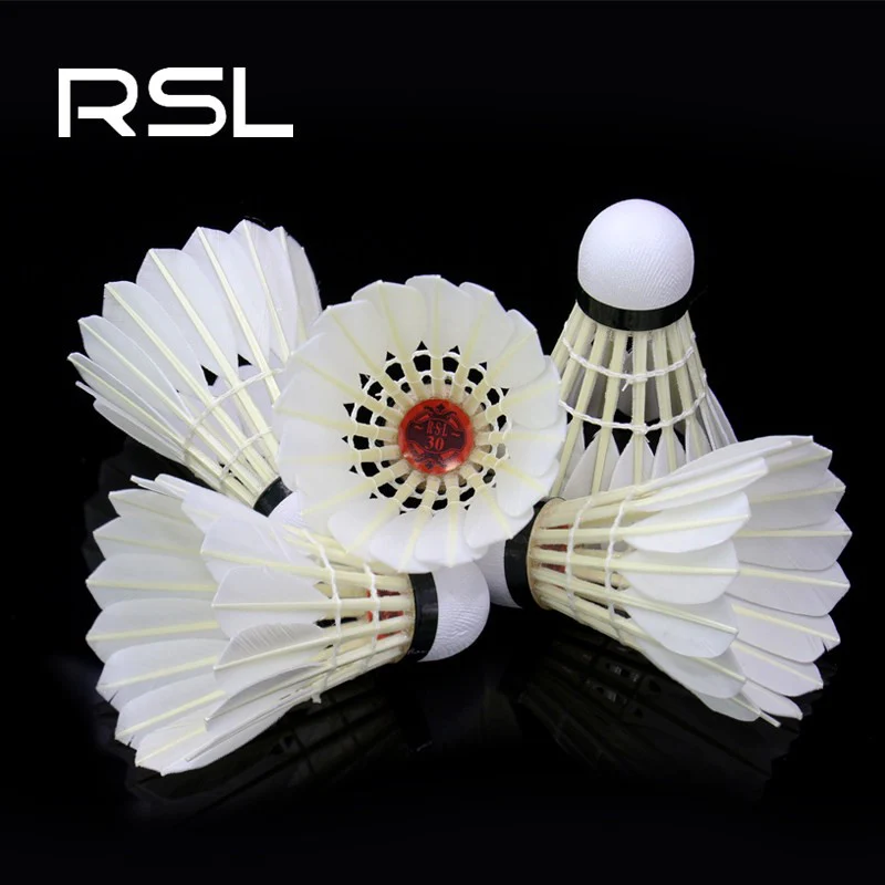 RSL 12 PCS RSL30 Ultimate Badminton Goose Feather Badminton Shuttlecock - Image 5