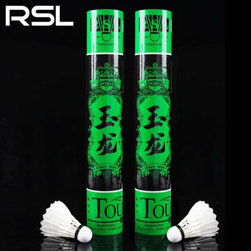 RSL 12 PCS 玉龙 Badminton Duck Feather Badminton Shuttlecock - Image 2