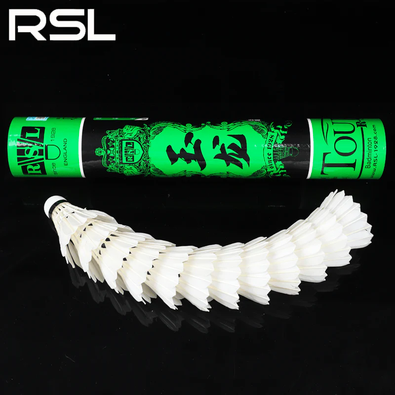 RSL 12 PCS 玉龙 Badminton Duck Feather Badminton Shuttlecock - Image 3