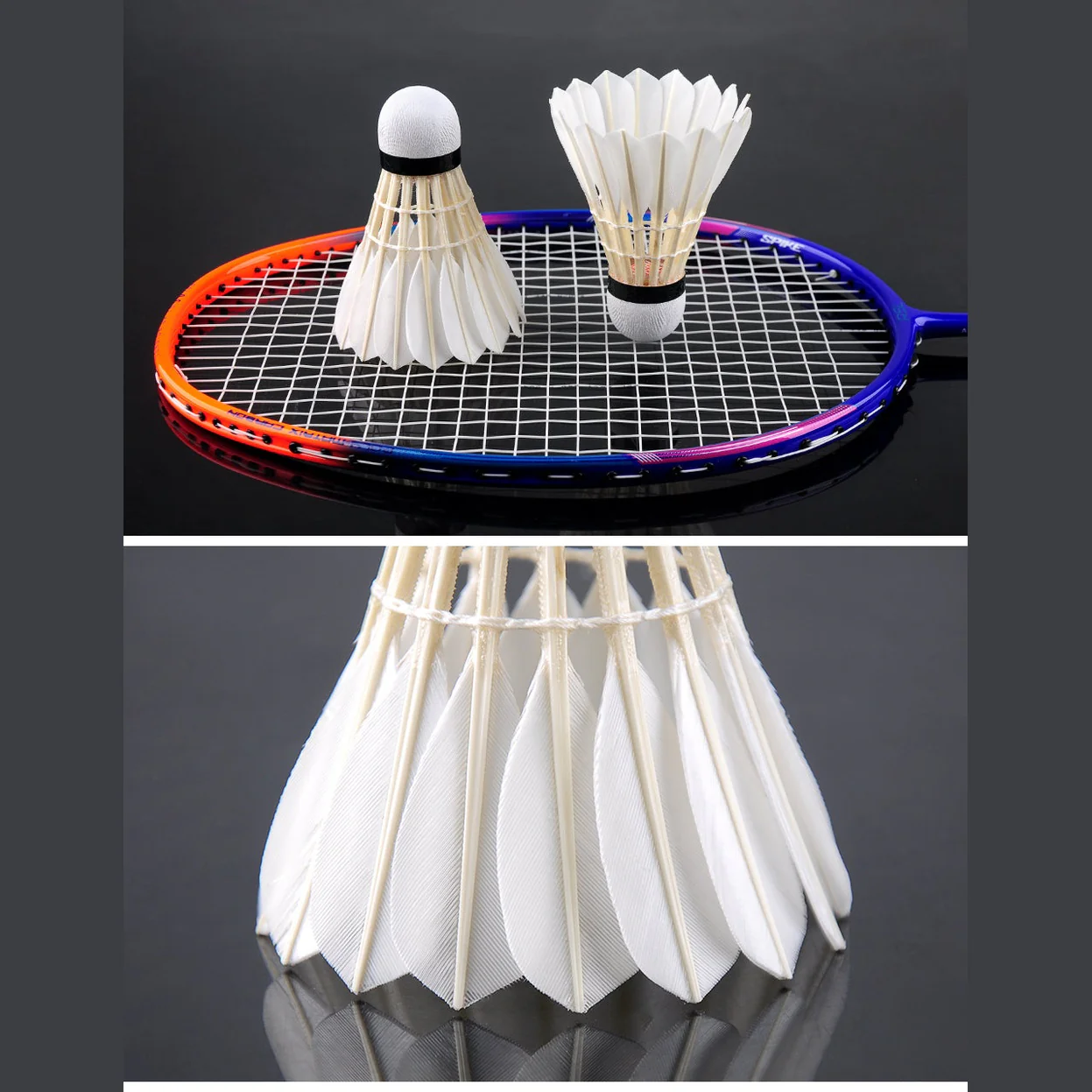 RSL 12 PCS Venus Badminton Goose Feather Badminton Shuttlecock - Image 3