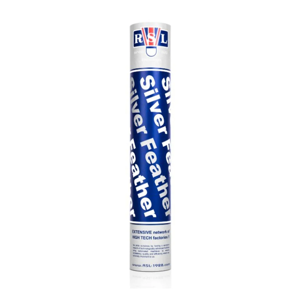 RSL Silver Feather Badminton Shuttlecocks - Image 10