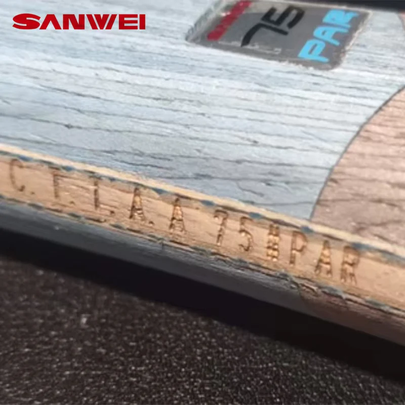 SANWEI 75 PAR 5+2 AL Carbon Table Tennis Blade - Image 4