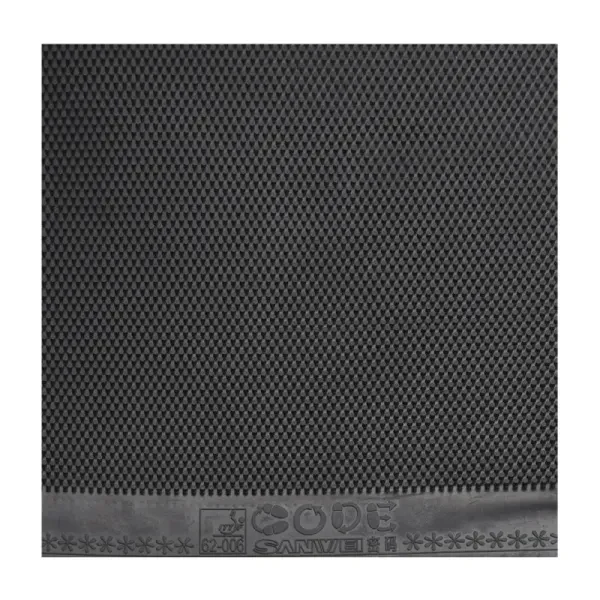 SANWEI CODE Long Pimples Table Tennis Rubber - Black - Image 4