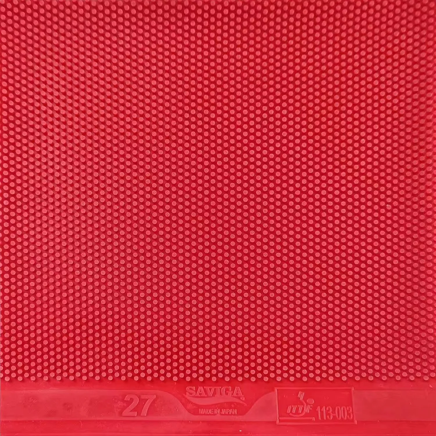 DAWEI SAVIGA 27 Long Pimples Table Tennis Rubber - red - Image 3