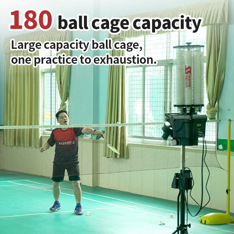 SIBOASI Badminton Pitching Machine S4025A - Image 4