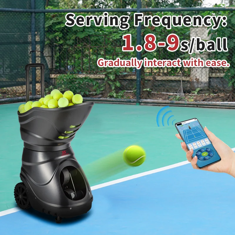 SIBOASI Automatic Tennis Ball Machine S4015A - Image 2