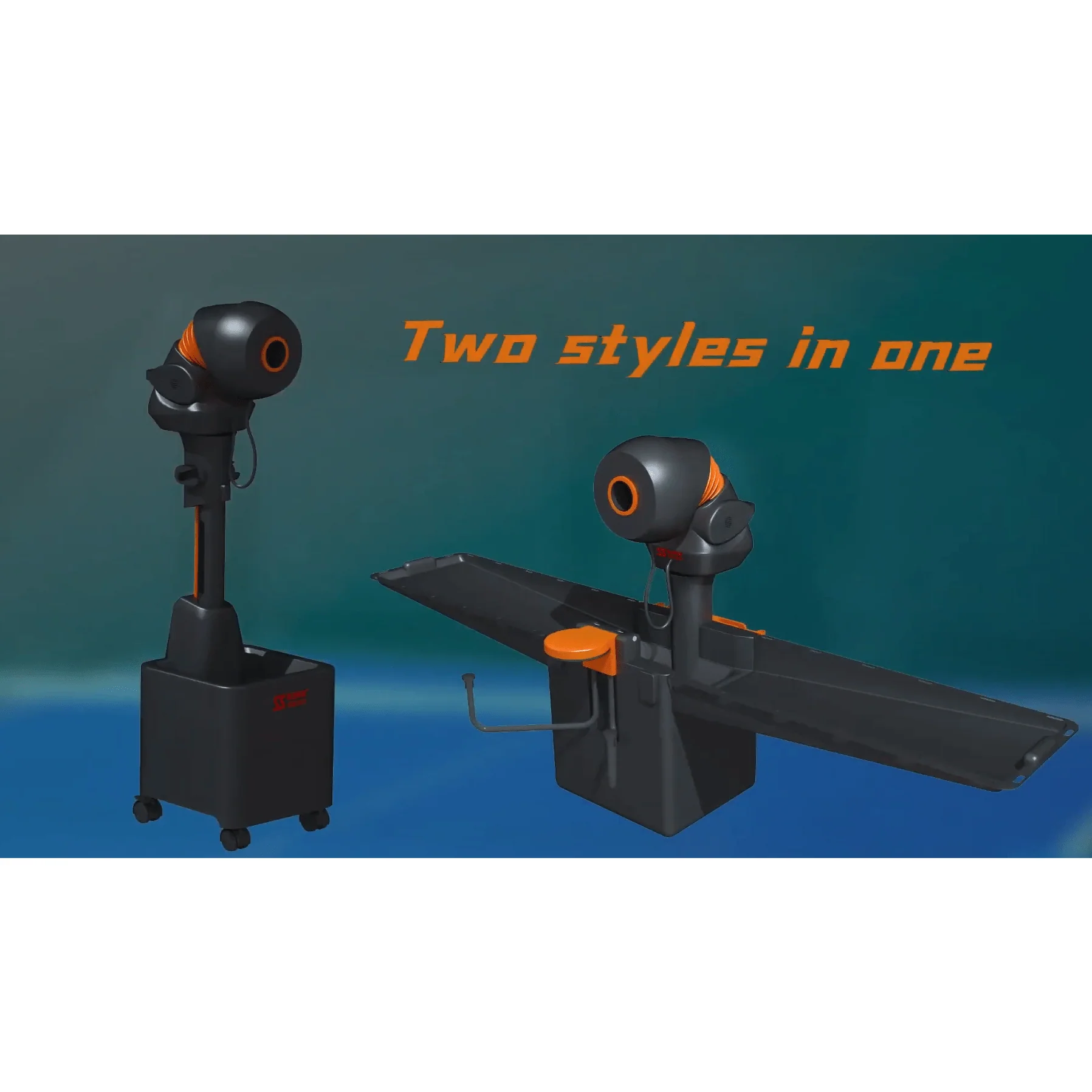 SIBOASI P2300 Table Tennis Machine (SS-P2300) - Image 3