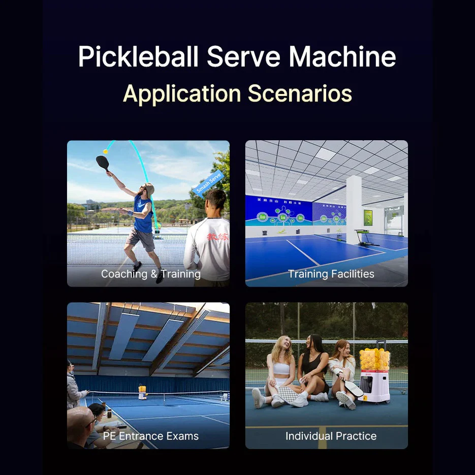SIBOASI Pickleball Machine – Adjustable Speed & Spin, Portable Training Equipment, Model C6 - Image 10