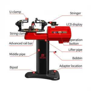 SIBOASI Stringing Machine (Tennis, Badminton, Squash) NEW MODEL S6 - Image 3