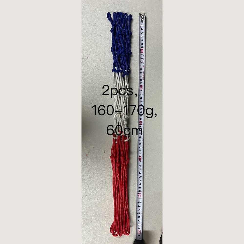 SPPHONEIX 2PCS Basketball Nets Durable Nylon Heavy Duty Standard 12 Loops Rim Hoop Mesh - Image 2