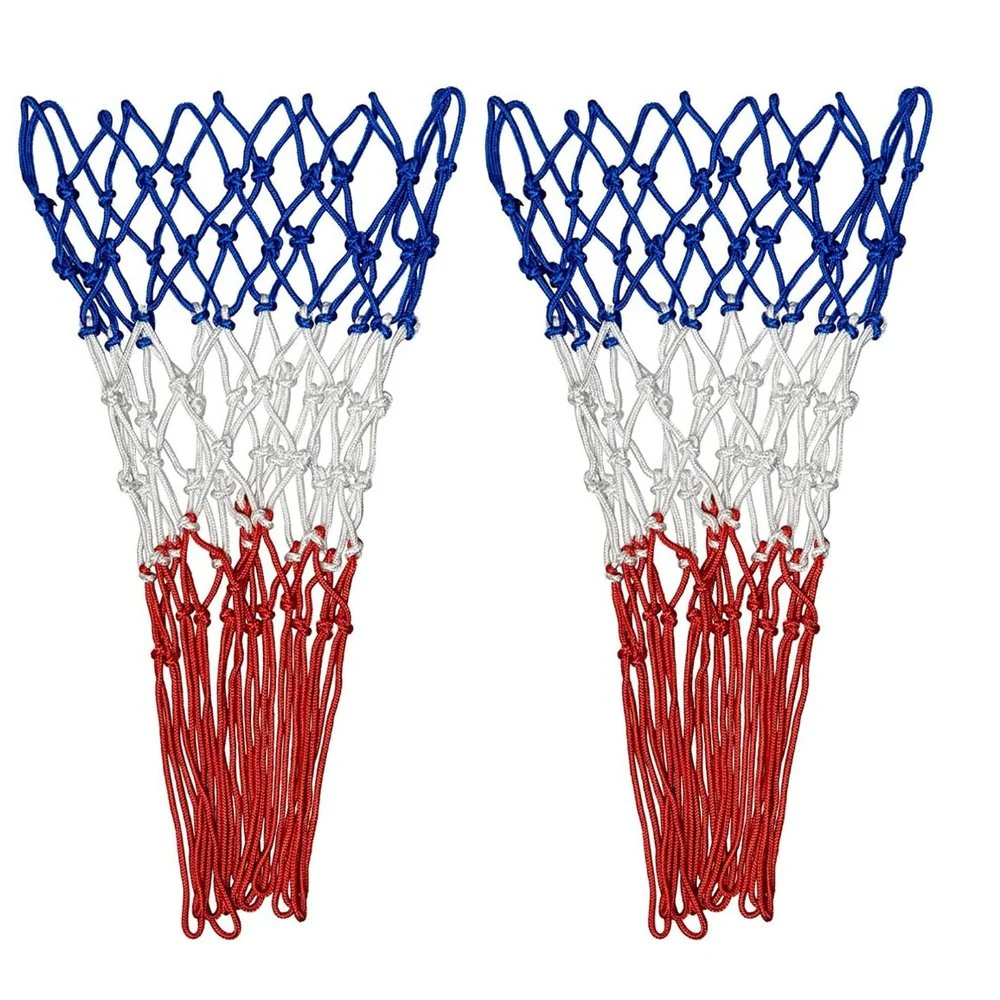SPPHONEIX 2PCS Basketball Nets Durable Nylon Heavy Duty Standard 12 Loops Rim Hoop Mesh - Image 3