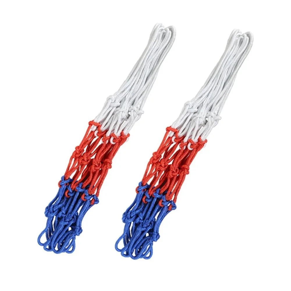SPPHONEIX 2PCS Basketball Nets Durable Nylon Heavy Duty Standard 12 Loops Rim Hoop Mesh - Image 4