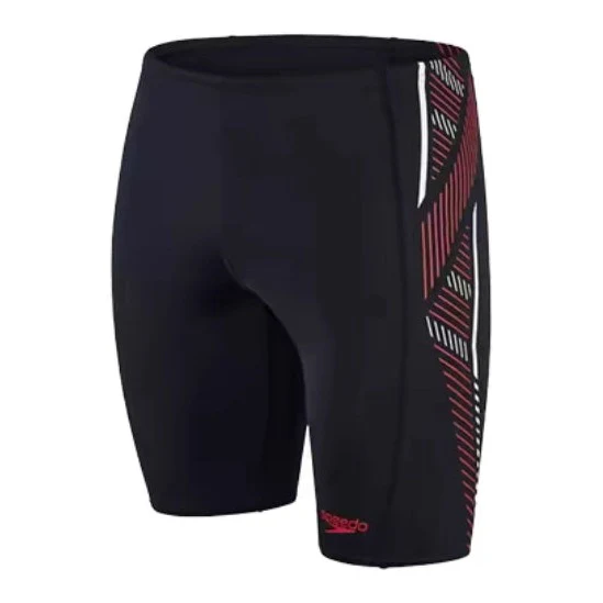 SPEEDO 3121 Mens Placement V Cut Jammer Swim trunks - Image 5