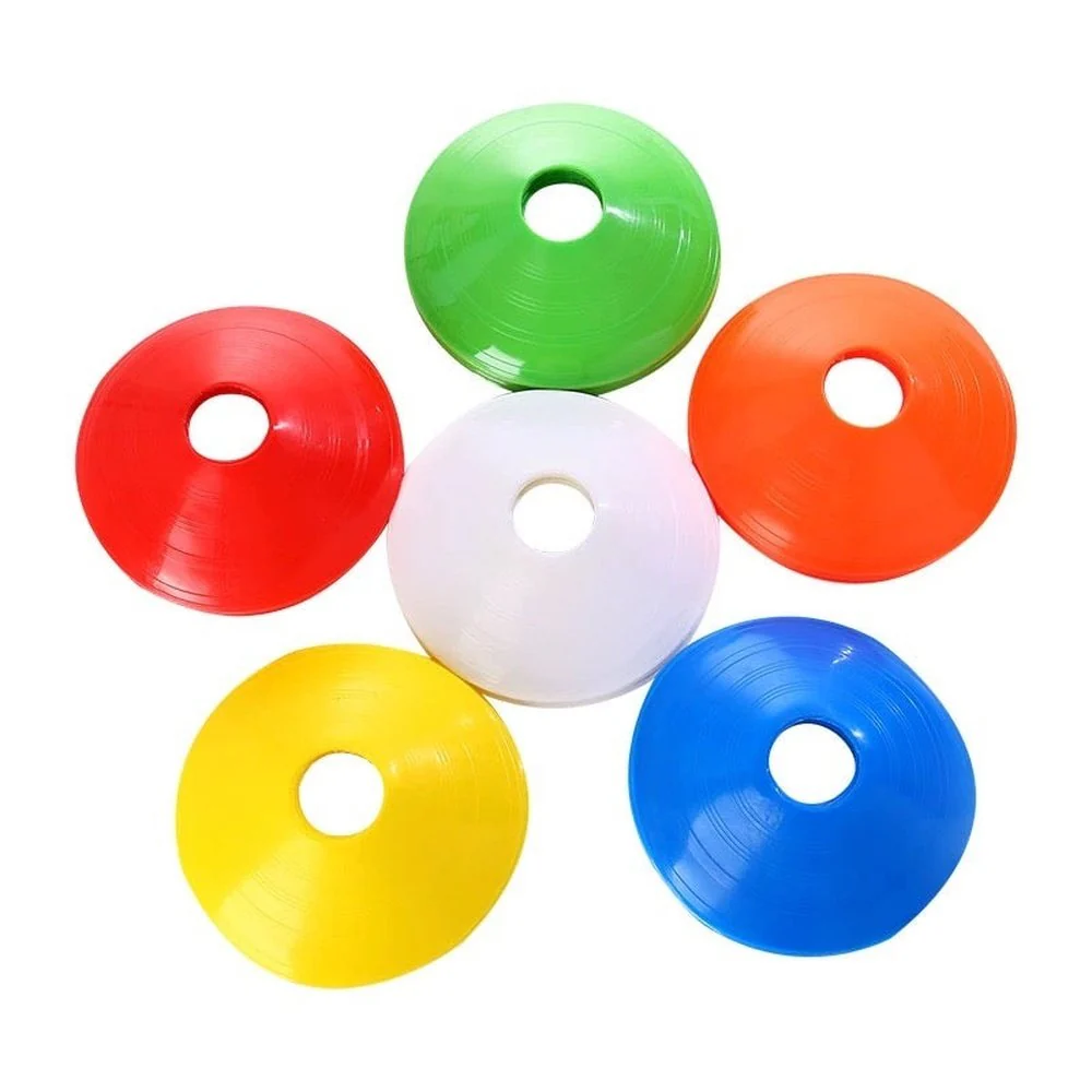 SPPHONEIX Sports Agility Training Discs set(12pcs)Field Markers Cones For Soccer,footy,tennis,basketball,golf,badminton…