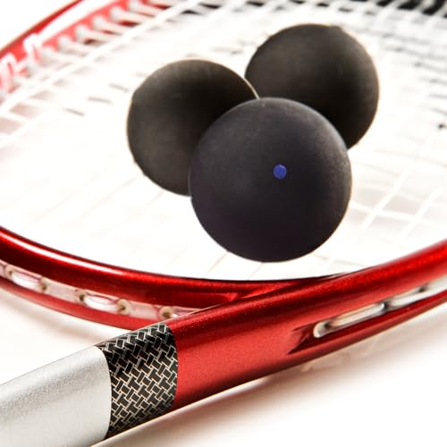 SPP 3 PCS Professional Squash Ball for Red Dot Blue Bot Yellow Dot Double Yellow Dot Speed Beginner or Training - Image 3