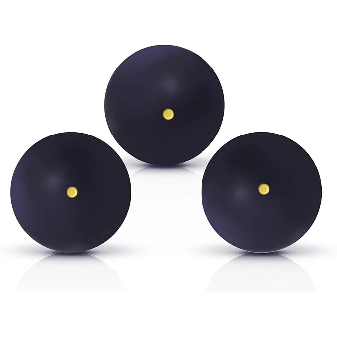 SPP 3 PCS Professional Squash Ball for Red Dot Blue Bot Yellow Dot Double Yellow Dot Speed Beginner or Training - Image 8