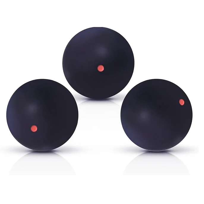 SPP 3 PCS Professional Squash Ball for Red Dot Blue Bot Yellow Dot Double Yellow Dot Speed Beginner or Training - Image 9