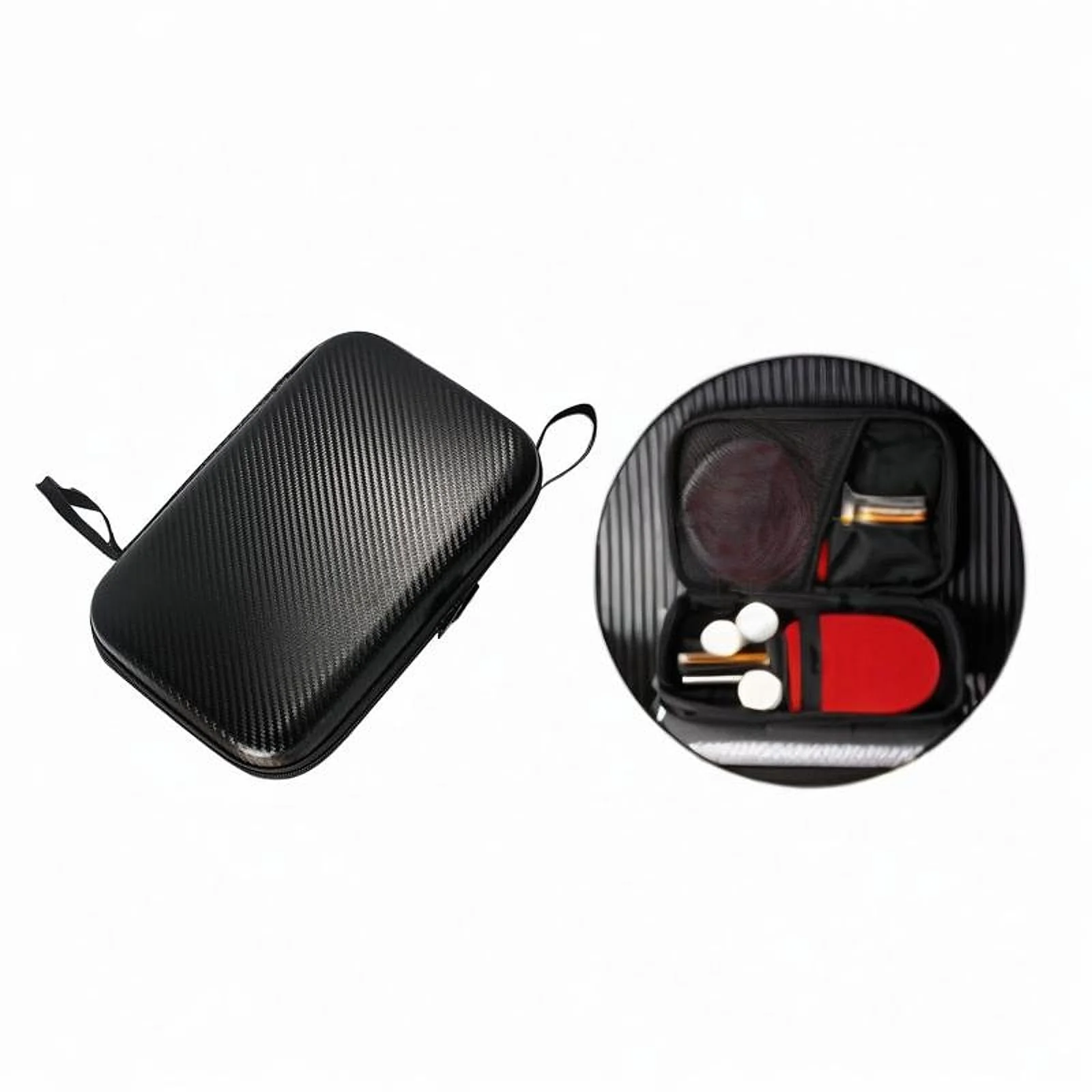 SPP Table Tennis Carbon Case Ping Pong Paddle Lightweight Cover for Paddles Balls Travel - Image 3