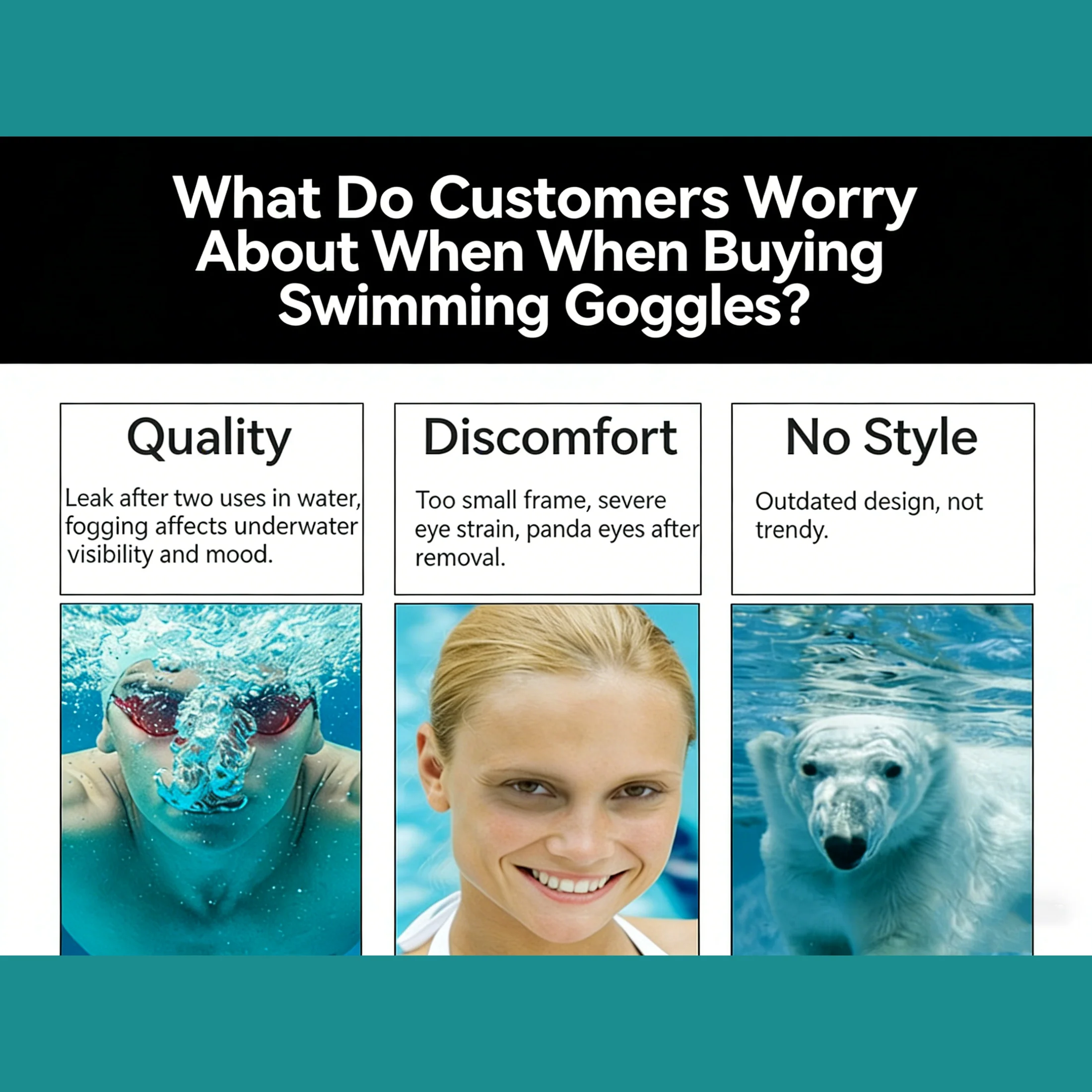 SPP HD Anti-Fog Swim Goggles with Double Silicone Strap, Adjustable, Leak-Proof & UV Protection G1100 - Image 16