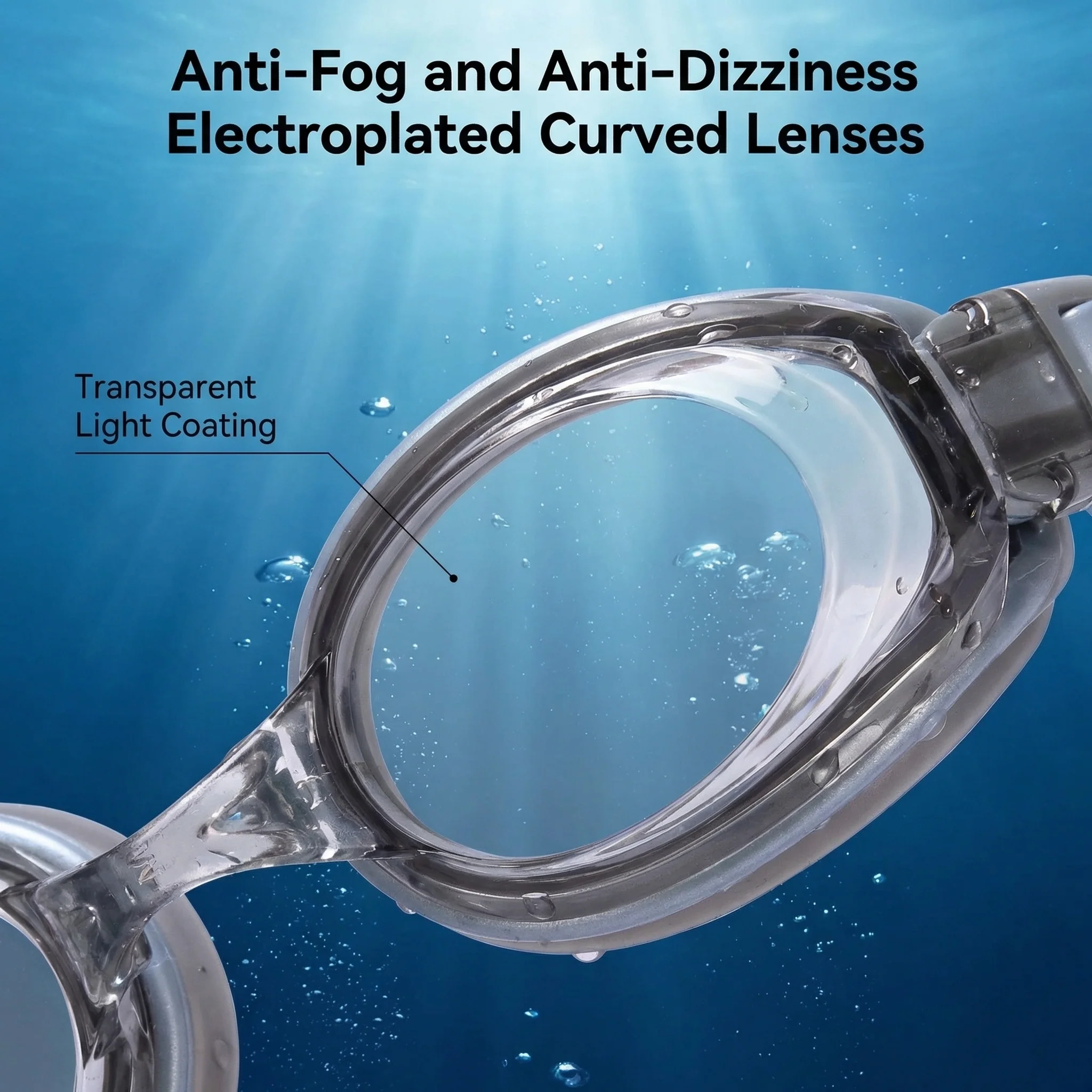 SPP HD Anti-Fog Swim Goggles with Double Silicone Strap, Adjustable, Leak-Proof & UV Protection G1100 - Image 6