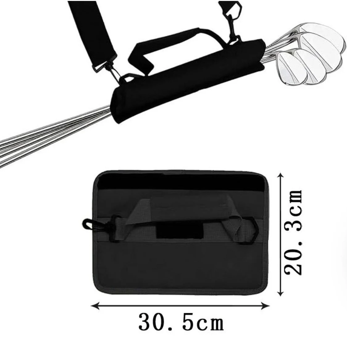 SPP Mini Golf Ball Gun Bag Portable Foldable Lithe Travel Shoulder Carryable - Image 14