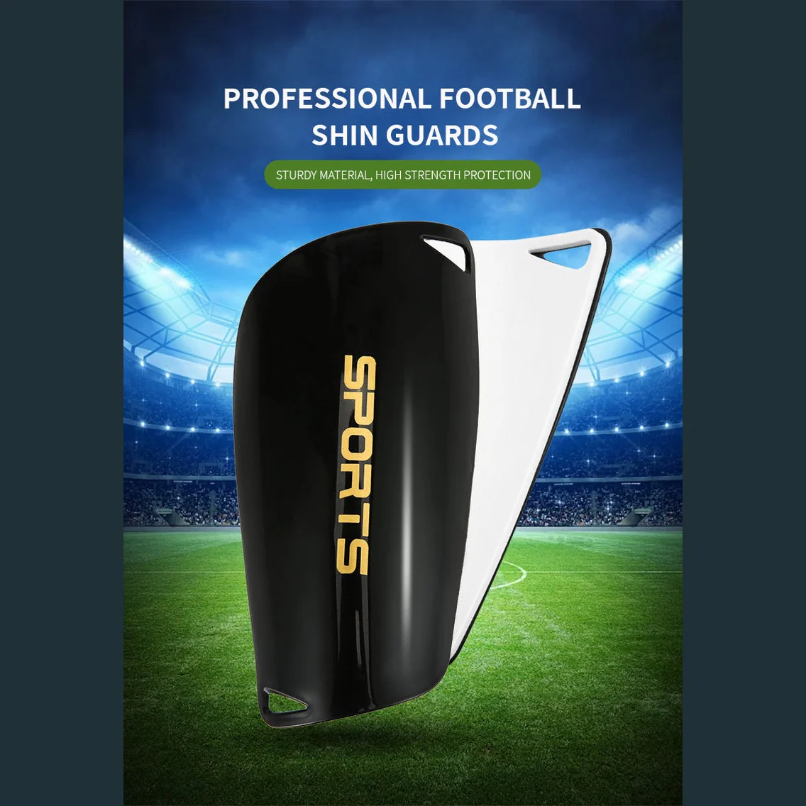 SPP Professional Leg Protection Shin Guards for Football, Hockey & Field Sports,HTB03 - Image 5