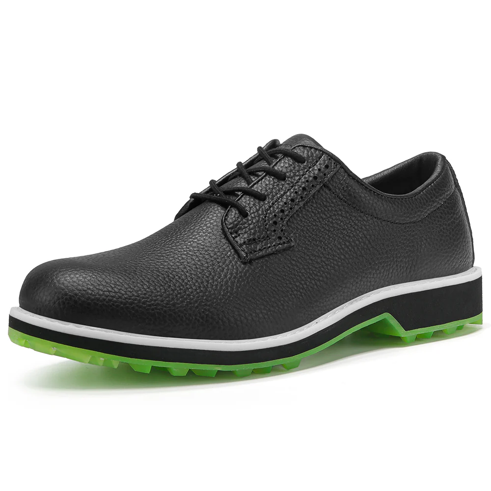 KSOKGOF Professional Waterproof Golf Shoes Outdoor Spiked Golf Footwear Unisex for Men & Women, Black G8005 - Image 15