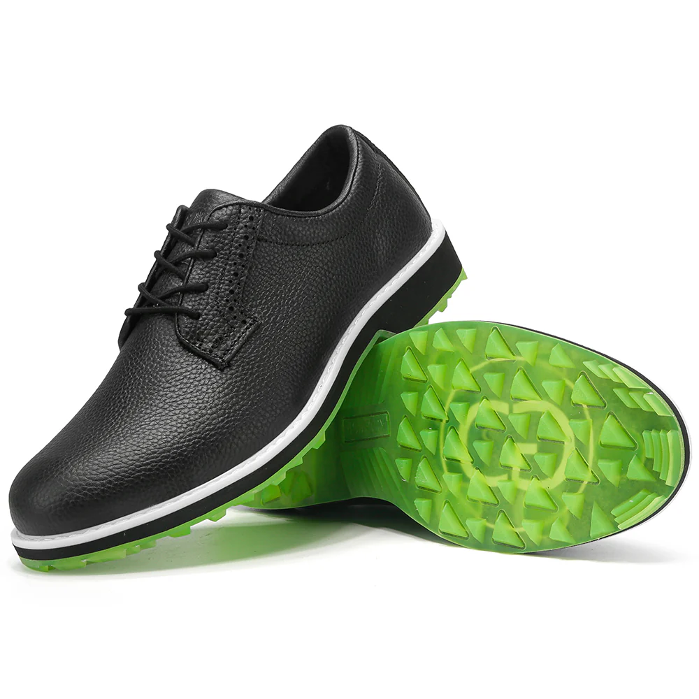 KSOKGOF Professional Waterproof Golf Shoes Outdoor Spiked Golf Footwear Unisex for Men & Women, Black G8005 - Image 17