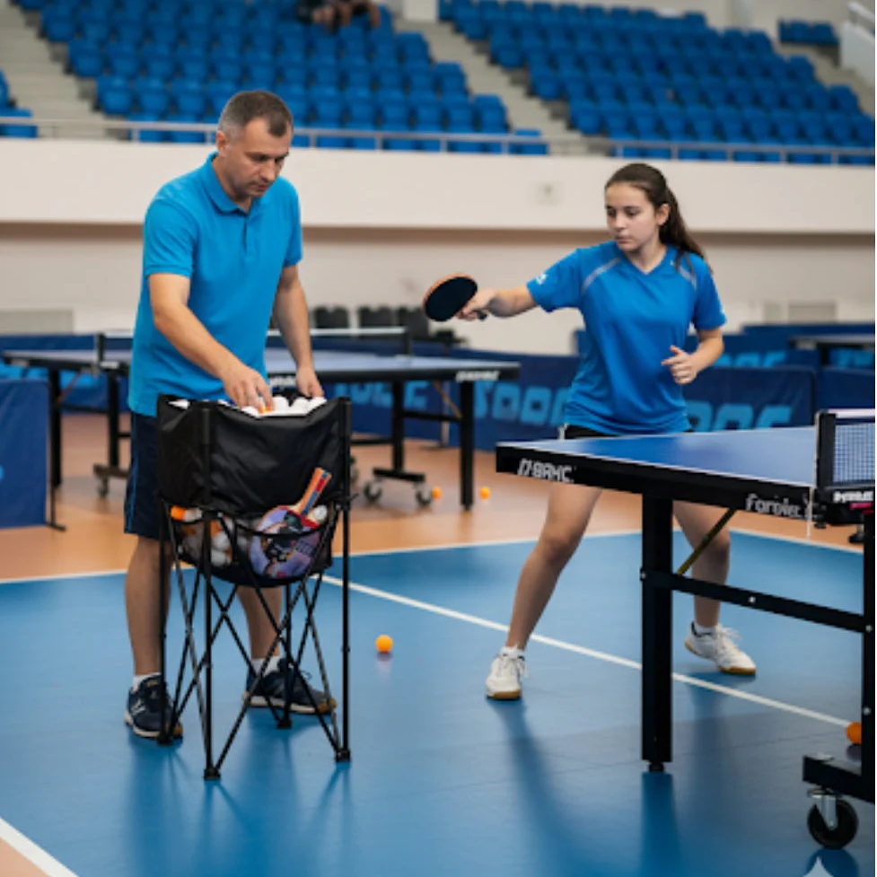 SPP Table Tennis, Badminton, Tennis, Coach's Ball Rack - Image 8