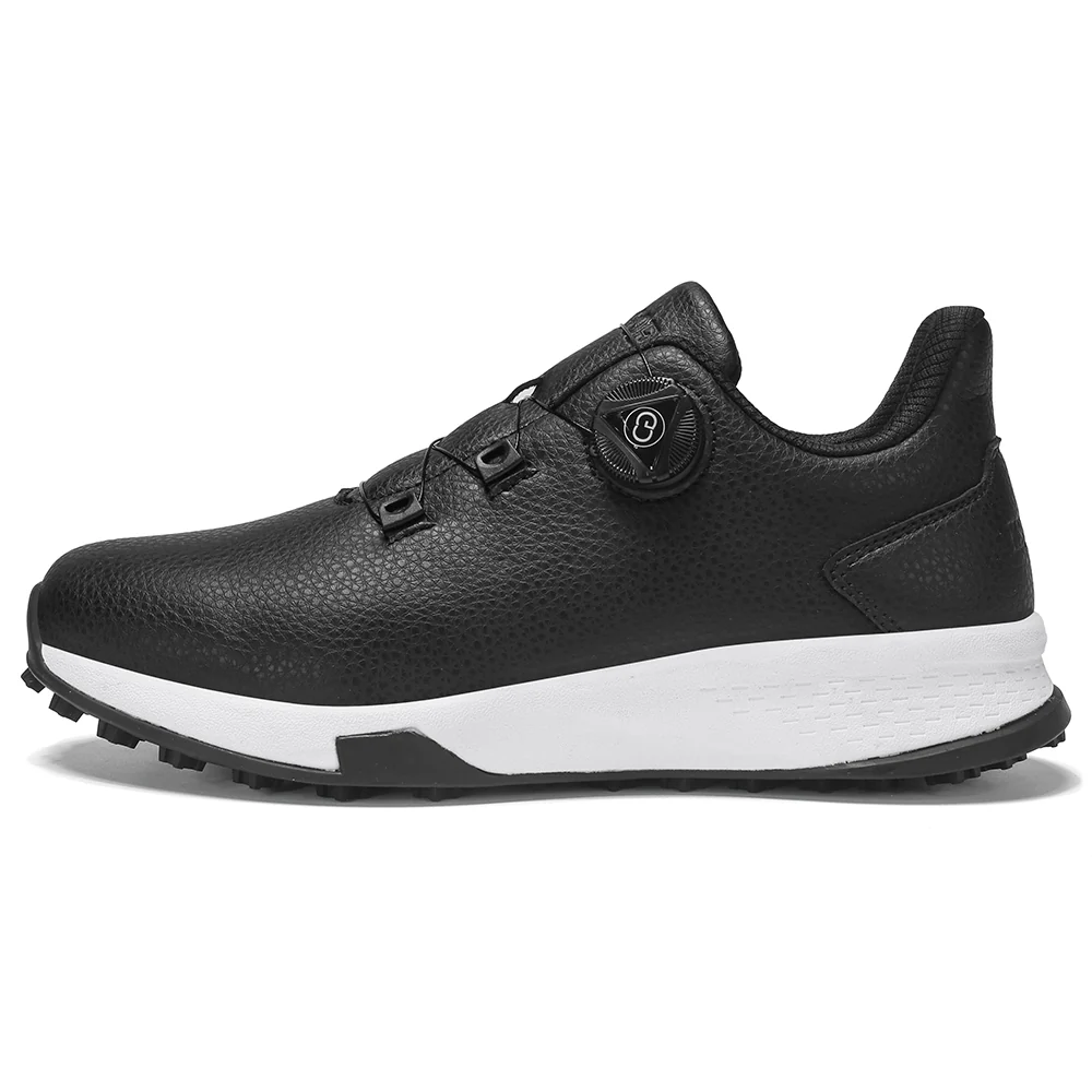 KSOKGOF Universal Golf Shoes for Men and Women, Comfortable Golf Sneakers with Strong Grip, Outstanding Traction & Superior Stability, Black G8001 - Image 14