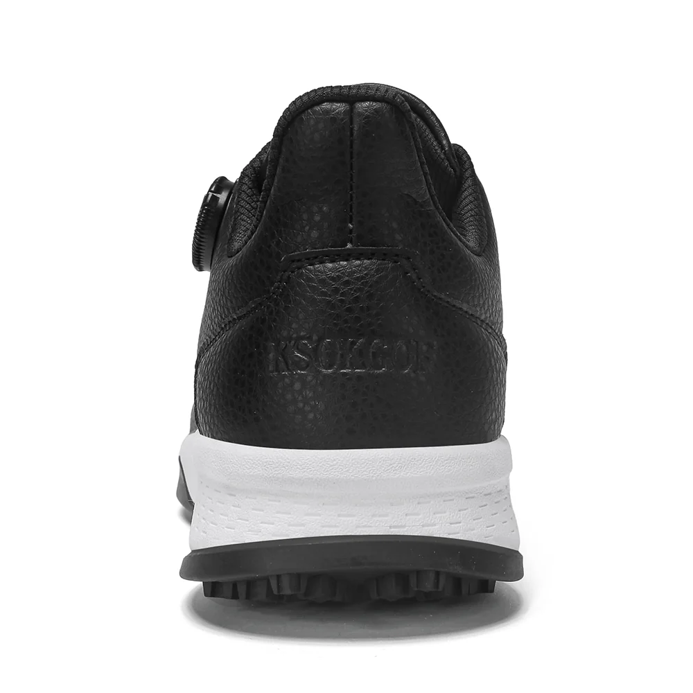 KSOKGOF Universal Golf Shoes for Men and Women, Comfortable Golf Sneakers with Strong Grip, Outstanding Traction & Superior Stability, Black G8001 - Image 15