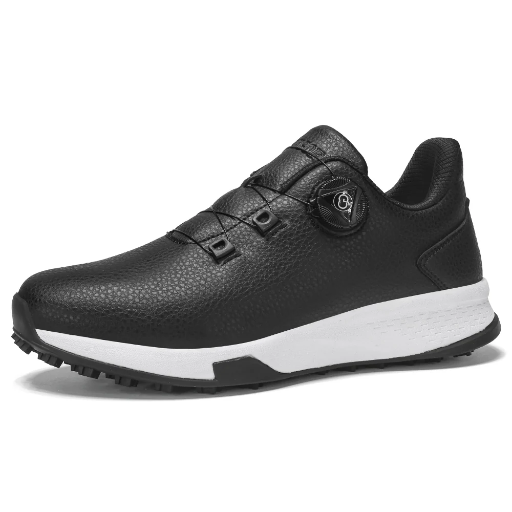 KSOKGOF Universal Golf Shoes for Men and Women, Comfortable Golf Sneakers with Strong Grip, Outstanding Traction & Superior Stability, Black G8001 - Image 18