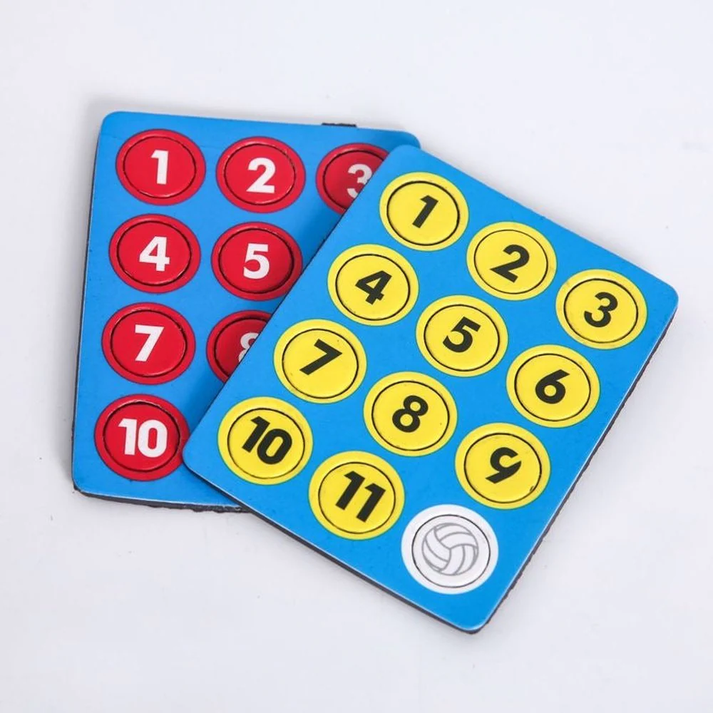 SPPHOENIX Foldable Volleyball Coach Tactics Board - Double-Sided Magnetic Coaching Clipboard, Strategy Planning Book Set - Image 5