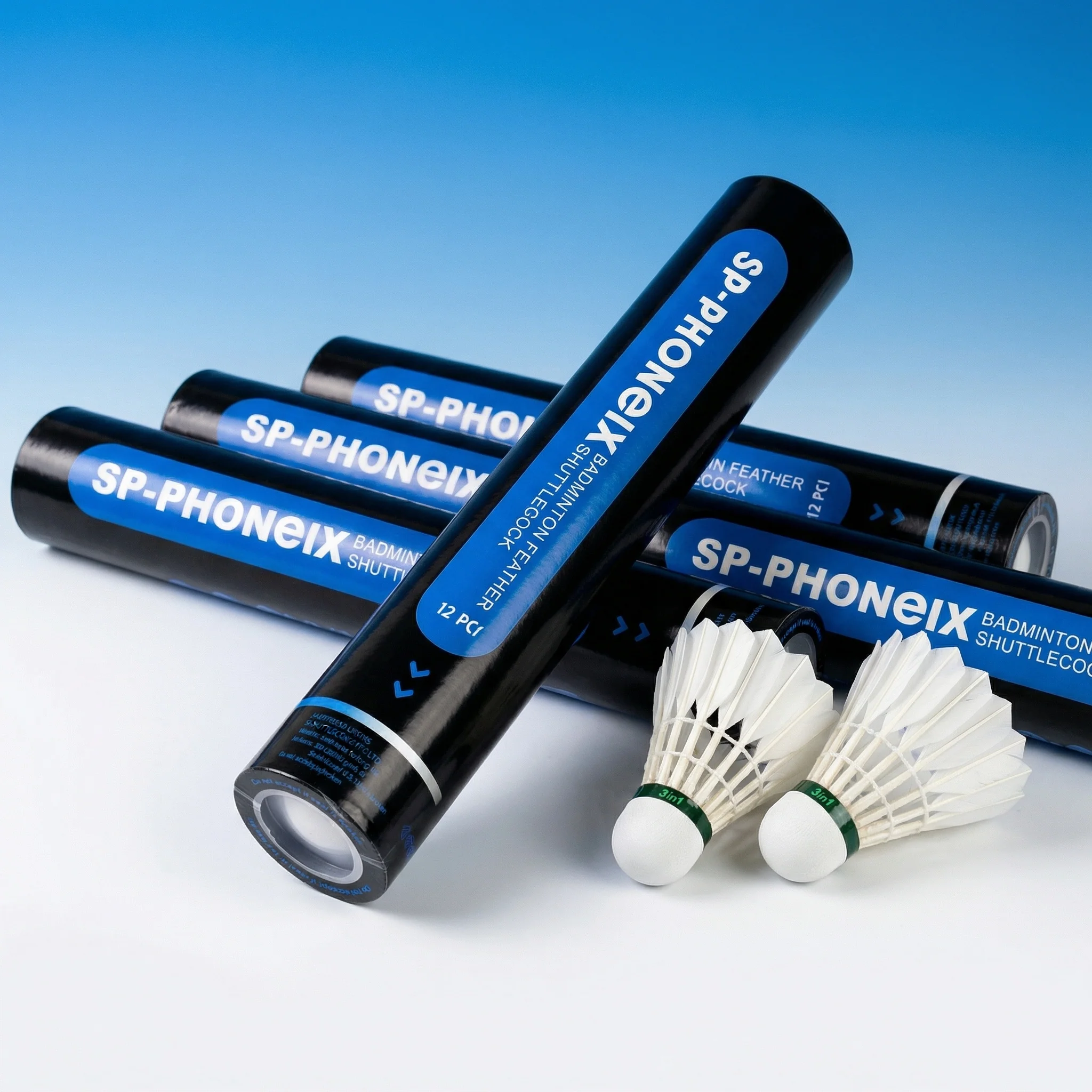 SPPHONEIX 910 Badminton Shuttlecocks Goose Feather 12PCS(king of value) - Image 5