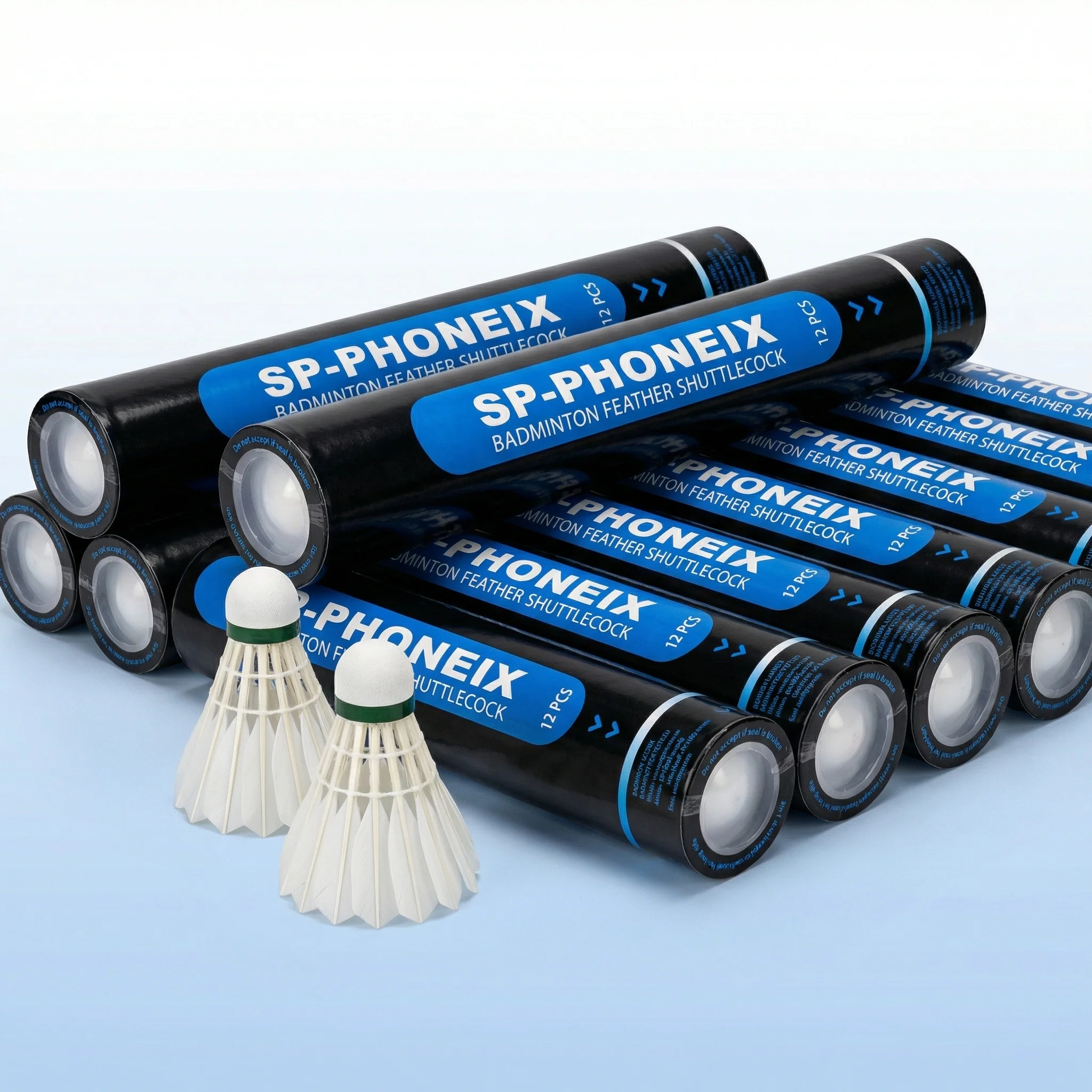 SPPHONEIX 910 Badminton Shuttlecocks Goose Feather 12PCS(king of value) - Image 7