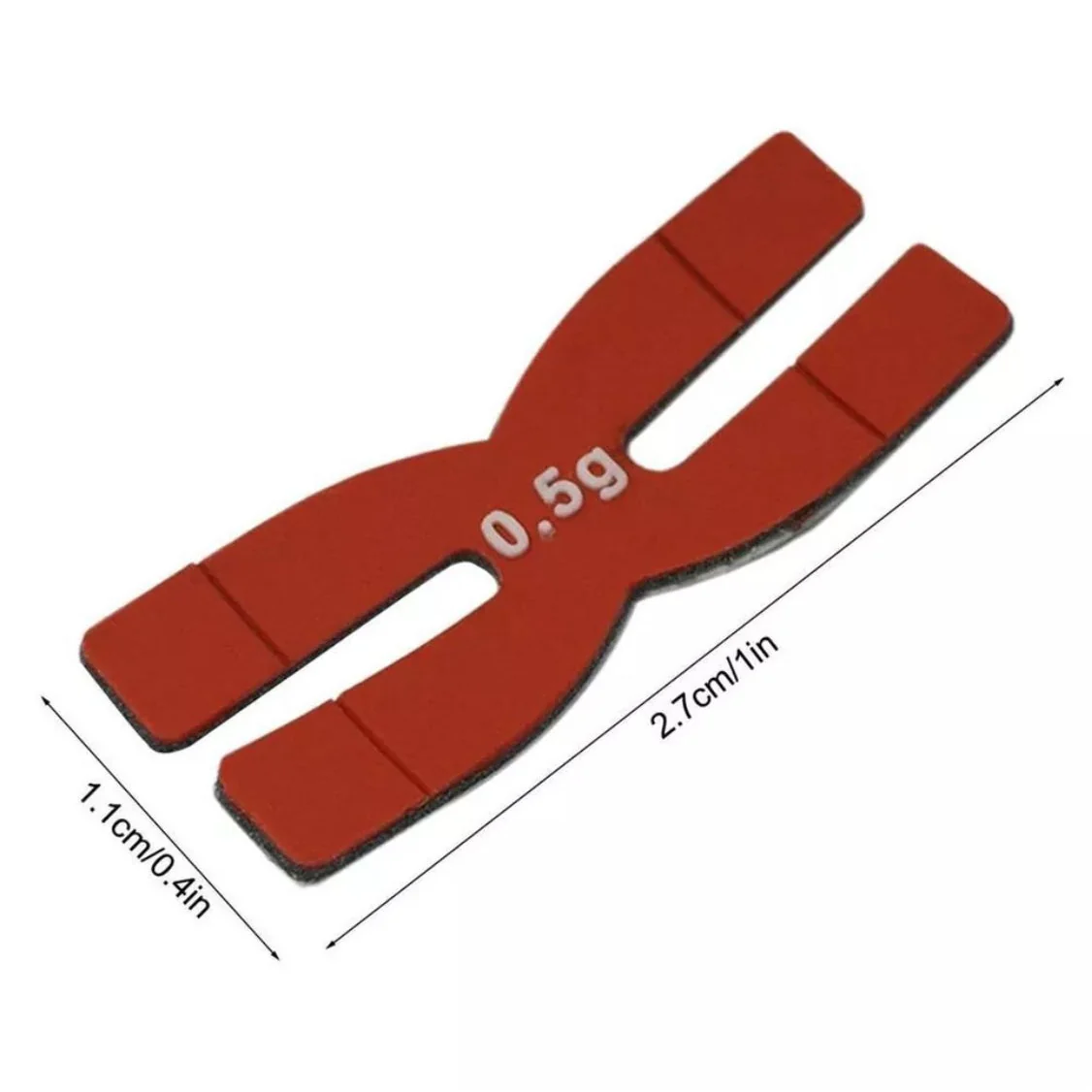 SPP Badminton Racket Head Weight 0.5g Silicone Balancer - Image 9