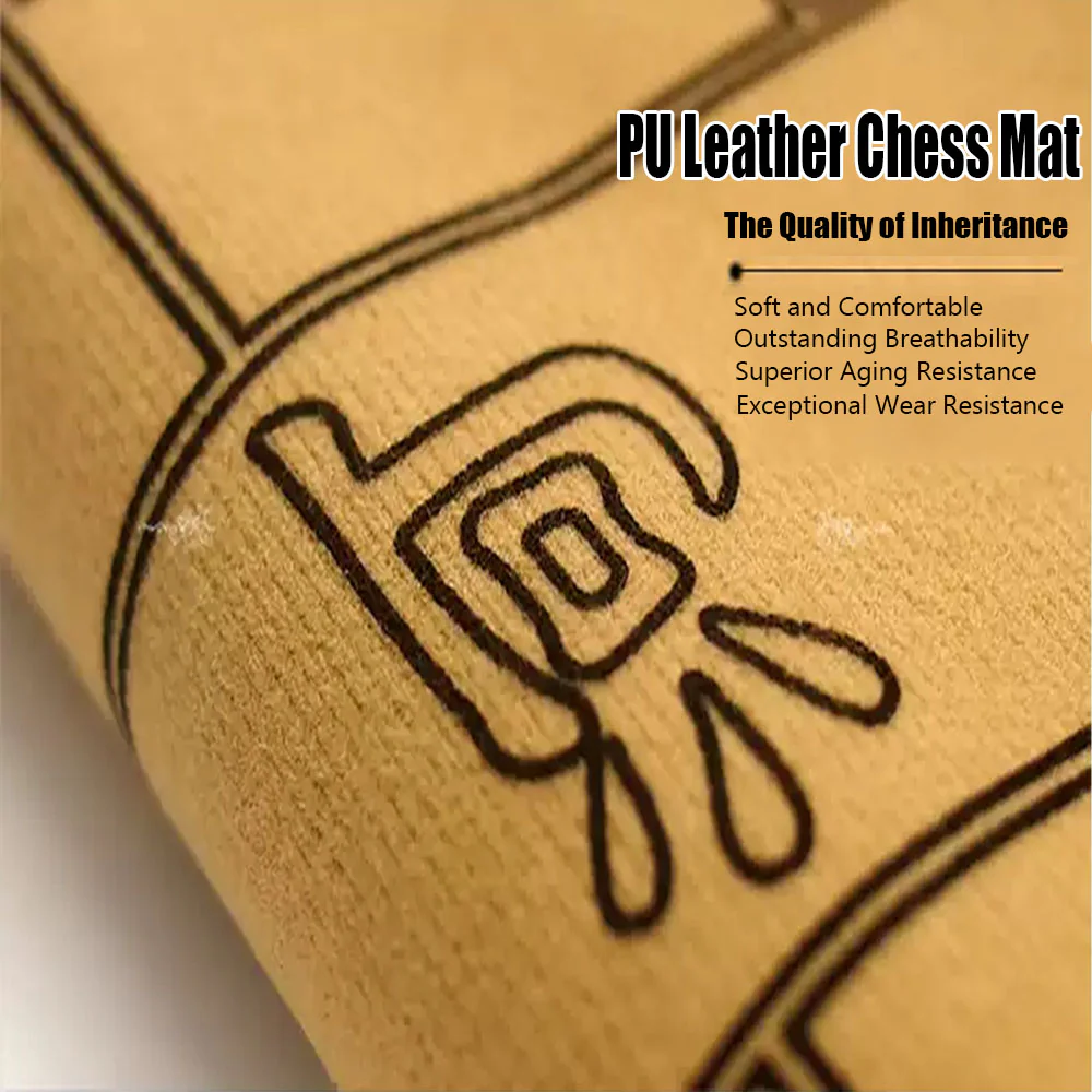 Chinese Weiqi Go Game Set PU Board - Image 2