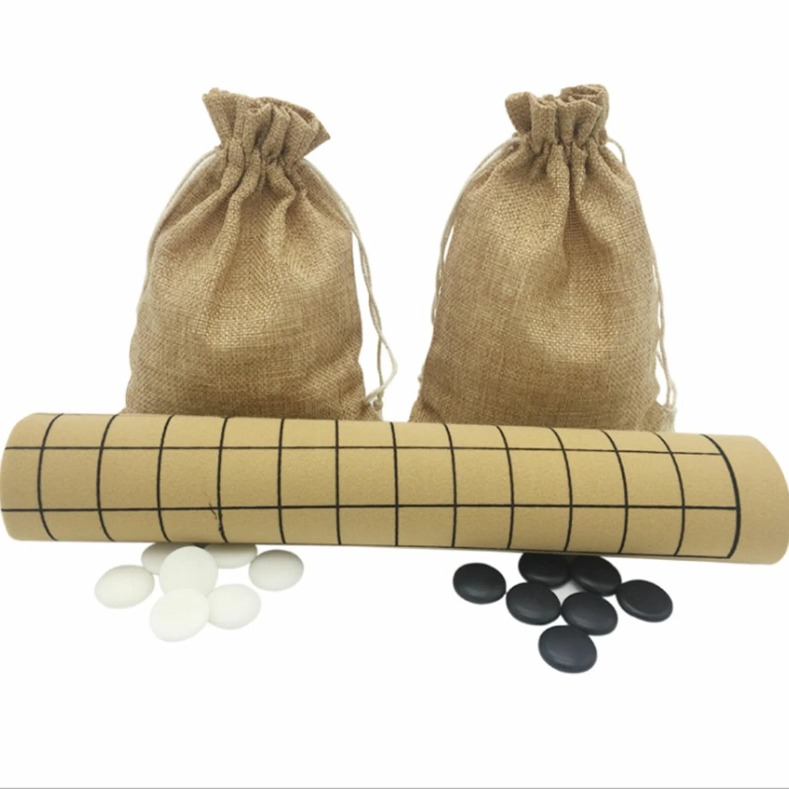 Chinese Weiqi Go Game Set PU Board - Image 5