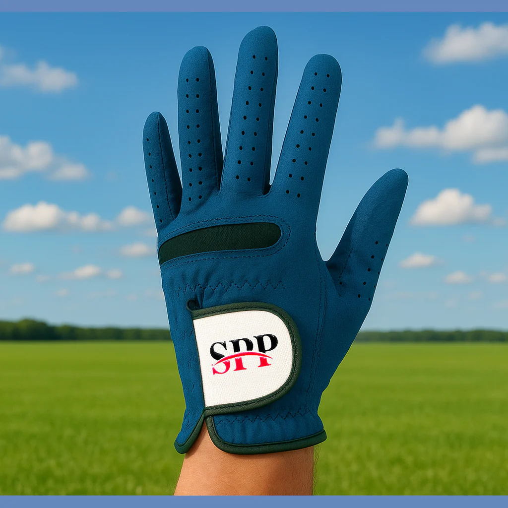 SPP Golf Glove Korean Nanofabric (WHITE/BLACK/BLUE, LEFT HAND/RIGHT HAND) - Image 10