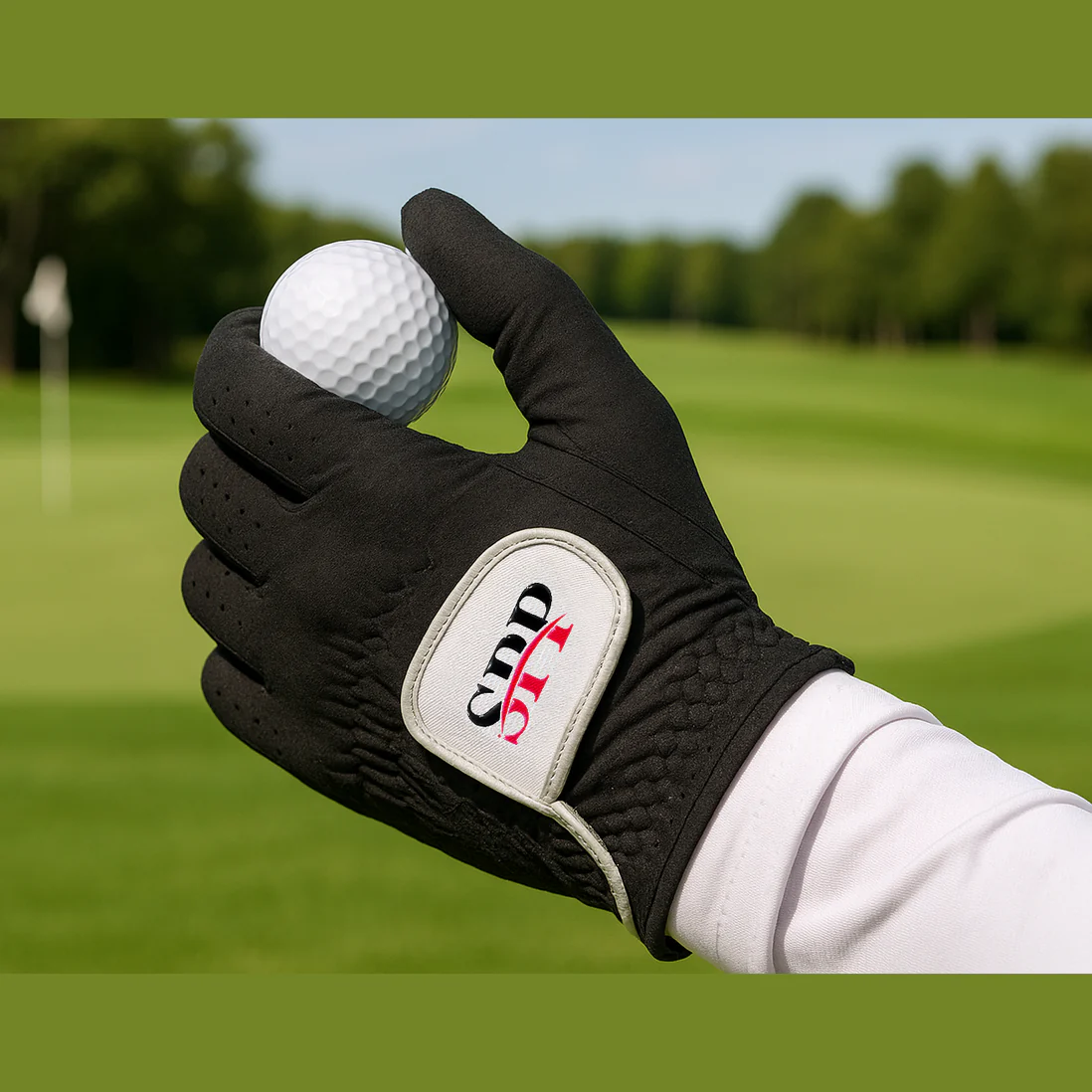 SPP Golf Glove Korean Nanofabric (WHITE/BLACK/BLUE, LEFT HAND/RIGHT HAND) - Image 12