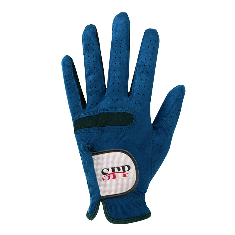 SPP Golf Glove Korean Nanofabric (WHITE/BLACK/BLUE, LEFT HAND/RIGHT HAND) - Image 3
