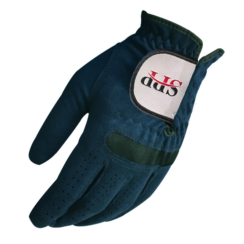 SPP Golf Glove Korean Nanofabric (WHITE/BLACK/BLUE, LEFT HAND/RIGHT HAND) - Image 4