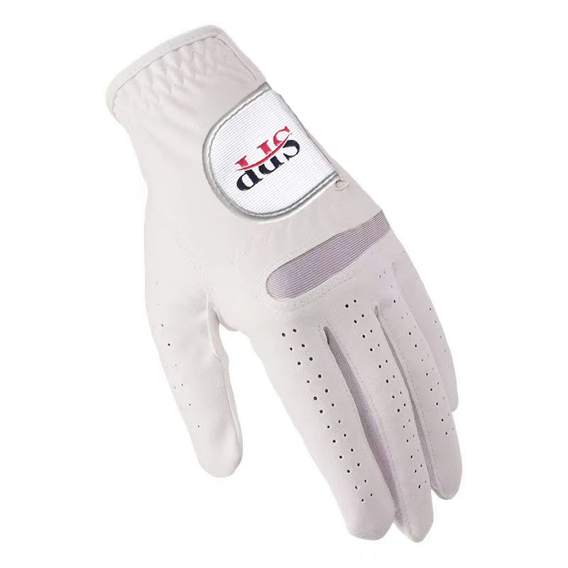 SPP Golf Glove Korean Nanofabric (WHITE/BLACK/BLUE, LEFT HAND/RIGHT HAND) - Image 8