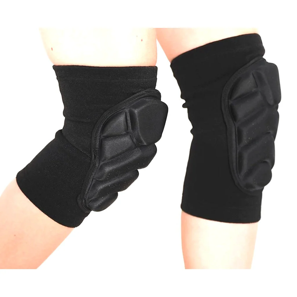 SPPHONEIX 2 Pcs Knee Padded Ski Skate Snowboard Impact Knee Protector Gear