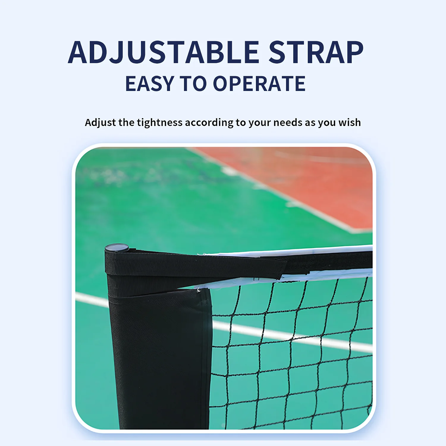 SPPHONEIX Pickleball Net Portable Equipment Pickle Ball Net for Outdoor Training Party - Image 8