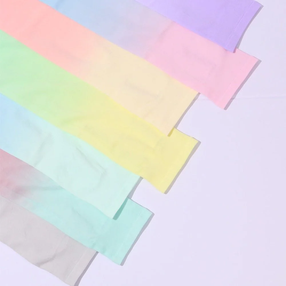 SPPHONEIX Summer Gradient Cooling Silk Arm Sleeves for Sun Protection - UV Resistant, Breathable Outdoor Cycling and Sports Arm Guards - Image 10